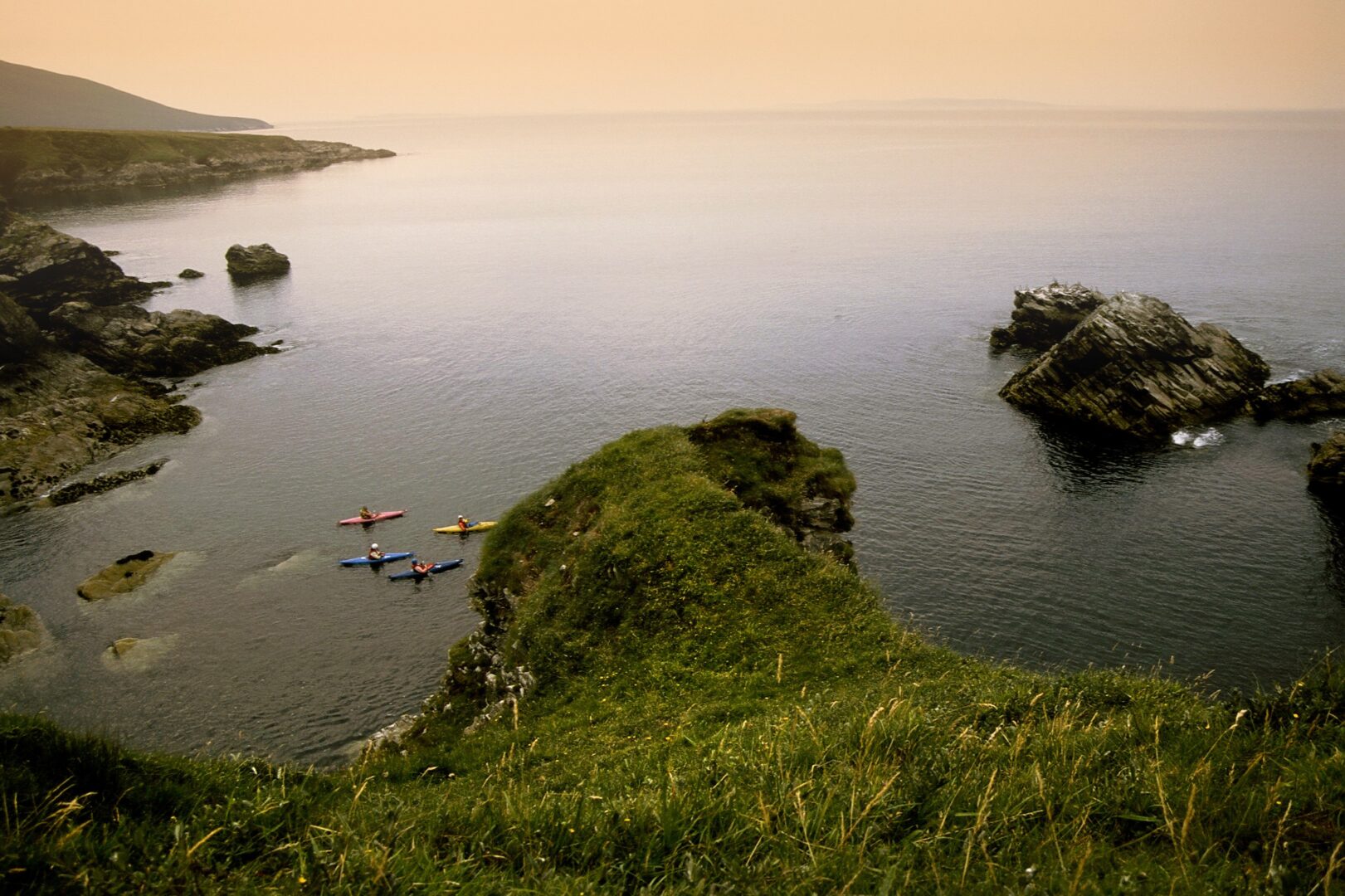 Sea kayaking in Ireland