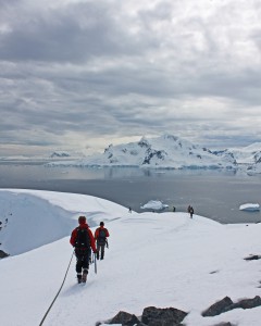 Hiking excursion, Antarctica