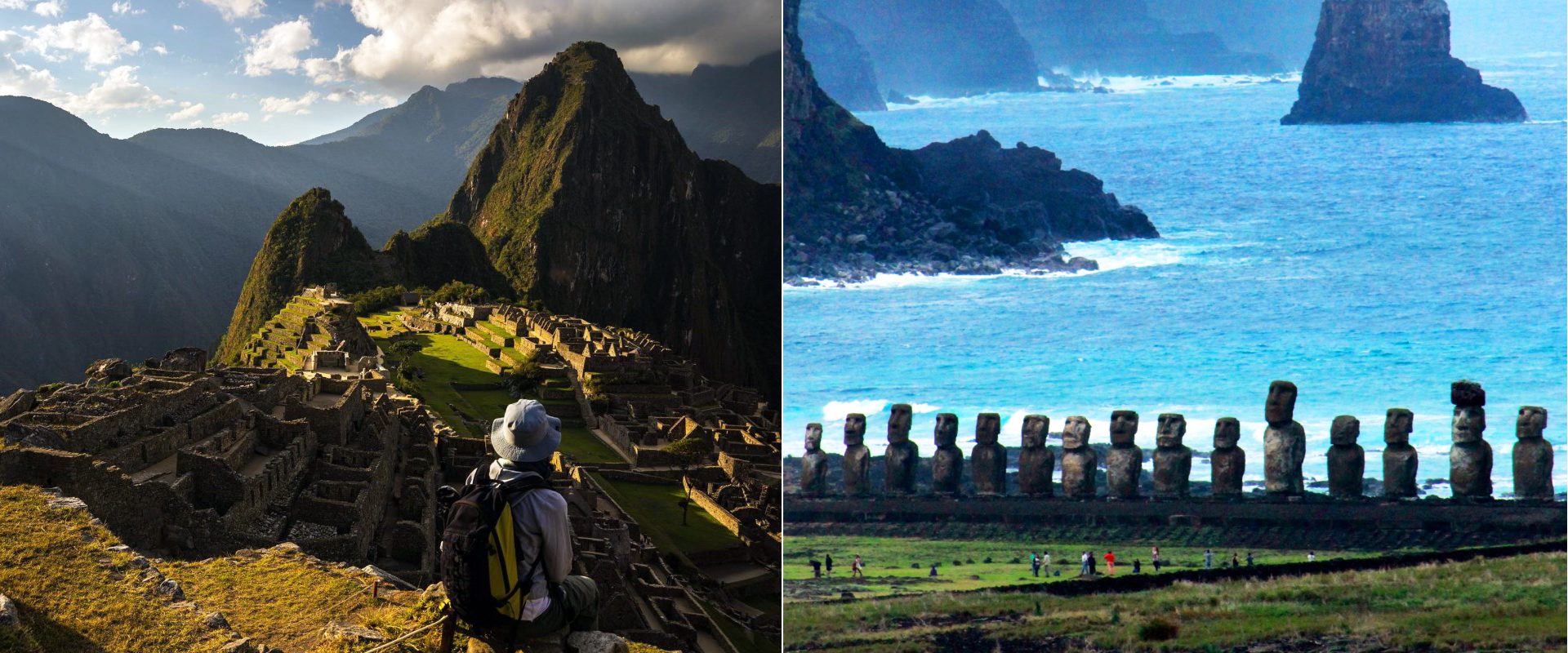 Machu Picchu and Easter Island