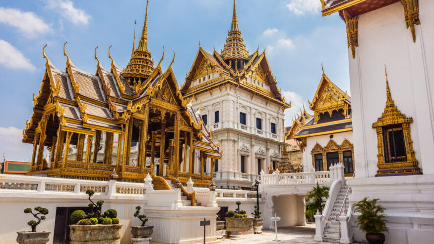 Phra Thinang Dusit Maha Prasat in Royal Palace Bangkok, Thailand