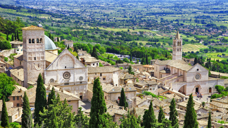 Medieval town of Assisi