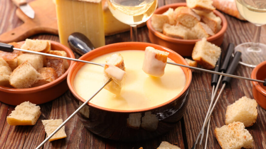 cheese fondue swiss