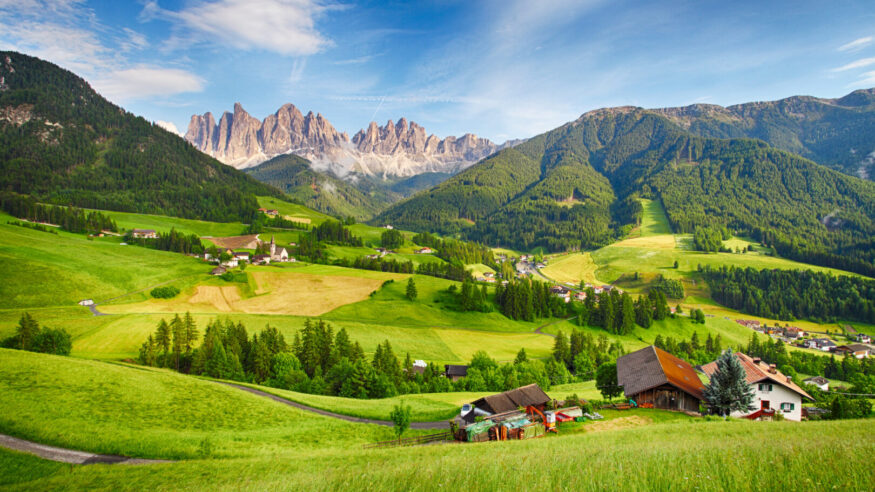Dolomites alps, Mountain - Val di Funes